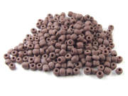 Rocailles, 3,0 mm, chocolate, matt