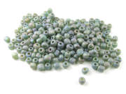 Rocailles, 3,0 mm, gr�n AB
