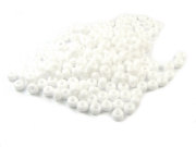 Rocailles, 3 mm, wei�