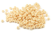 Rocailles, 3 mm, sand, l�ster