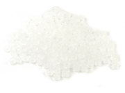 Rocailles, 2 mm, transparent, matt
