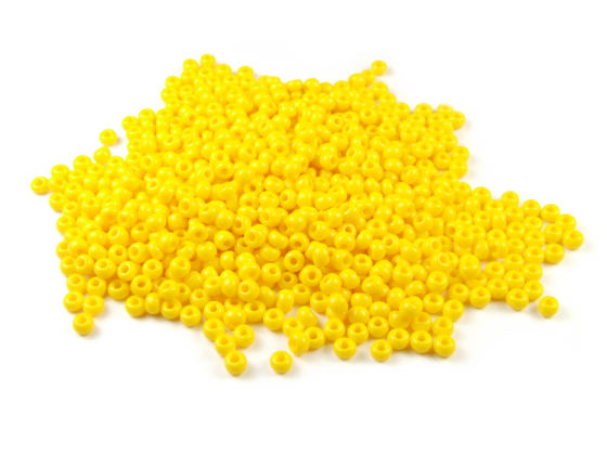 Rocailles, 2 mm, sonnengelb