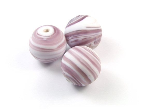 Lampenperle, 'Serie Jupiter', 22 mm, flieder