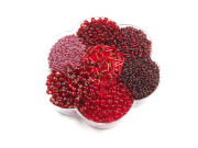 Perlen Box 'Red Bohemia', rot