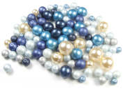 Perlenmix, b�hmisch 'Noblesse-Mix', blau-bunt