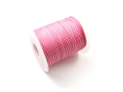 Baumwollband, gewachst, 0,5 mm, rosé