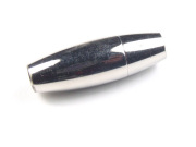 Magnetverschluss, Oval, für 5mm , Edelstahl