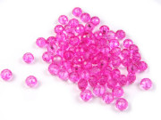 Kristallrondelle 'Serie Sparkle' 4x3 mm, pink