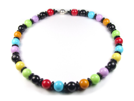 Collier 'Bunte Lilly'