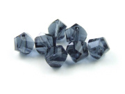 Schliffperlen, Glasschliff, 7 mm,