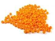 Rocailles, 3 mm, mandarine