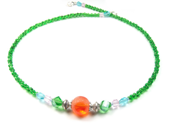 Collier 'Little Friends by T', orange