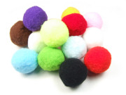 Pompom, 26-29 mm, bunt