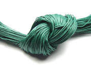 Baumwollband, gewachst, 1,0 mm, dunkelgrün