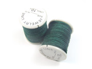 Nylon Schmuckband, 0,8 mm, dunkelgrün