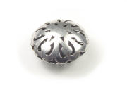 Metallperlen, filigrane Taler, 20x11 mm