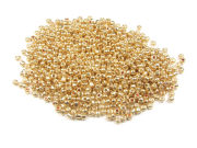 Rocailles, 2mm goldfarben