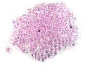 Farfalle Perlen, 6x3 mm, pink