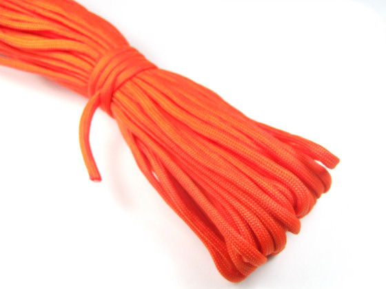 Paracord, 550, 4 mm, Neon-Orange