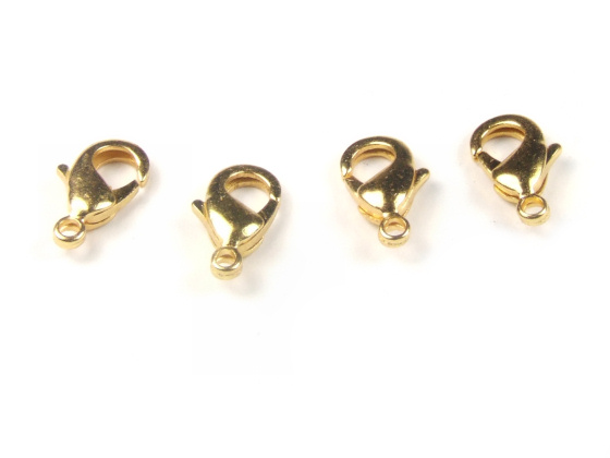 Karabiner, 6x12 mm, goldfarben