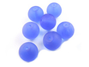 Perlen, 14 mm, deep ocean blue