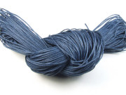 Baumwollband, gewachst, 1,0 mm, marine