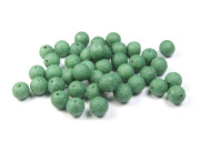 Perlen in Steinoptik, matt, 8 mm, grün