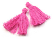 Quaste, Textil, 3,5 cm, Indian Pink