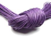 Baumwollband, gewachst, 1,0 mm, violett