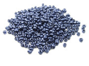 Rocailles, 2,5 mm, seidenmatt, nachtblau