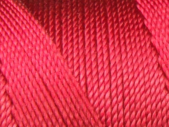 Perlseide, 0,6 mm, burgunderrot
