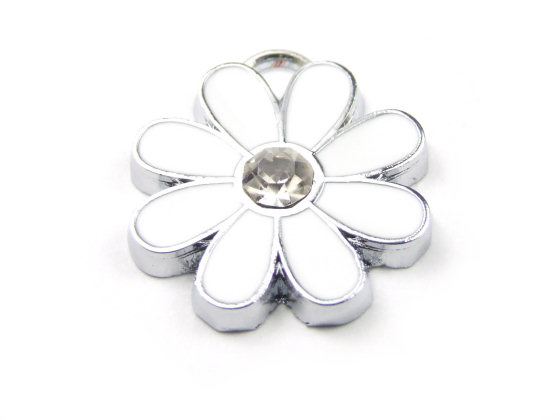 Anh�nger Rania 'Margarita', 17 mm, wei�