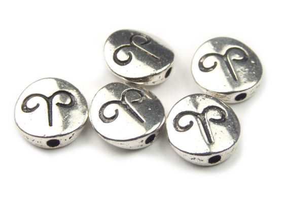 Perlen mit Sternzeichen 'Widder', 10,5 mm