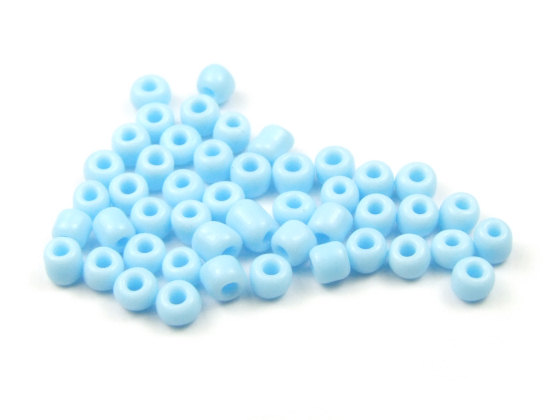 Rocailles, 2,5 mm, opak, trkis