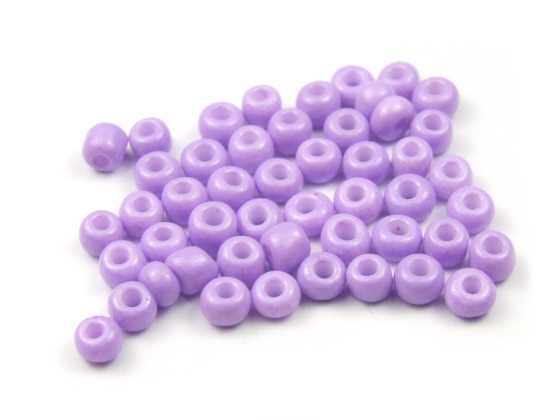Rocailles, 2,5 mm, opak, lila