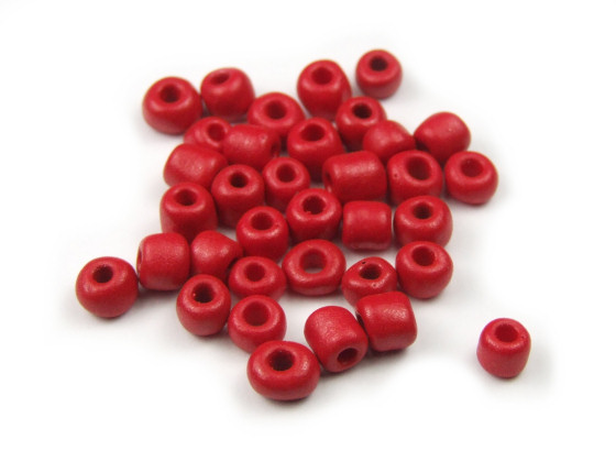 Rocailles, 3,0 mm, opak, oxblood