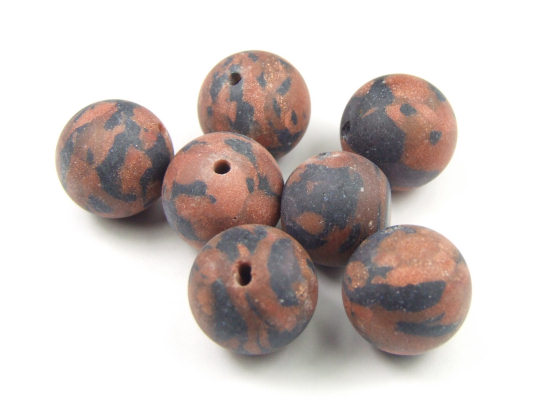Achat, matt, Kugeln, 12 mm, Terra