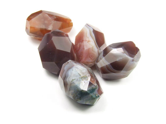 Botswana Achat, Nuggets ca. 22-30 mm