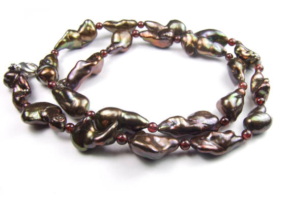 Collier aus S��wasserperlen