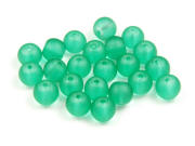 Perlen, Serie Satin C,  6 mm, matt, smaragd
