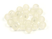 Perlen, Serie Satin C,  6 mm, matt, creme
