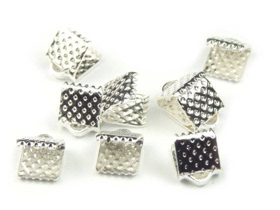 Bandendst�cke, 6 mm, silber