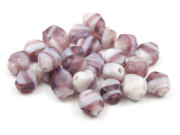 Perlen, Nuggets, 6 mm, lila
