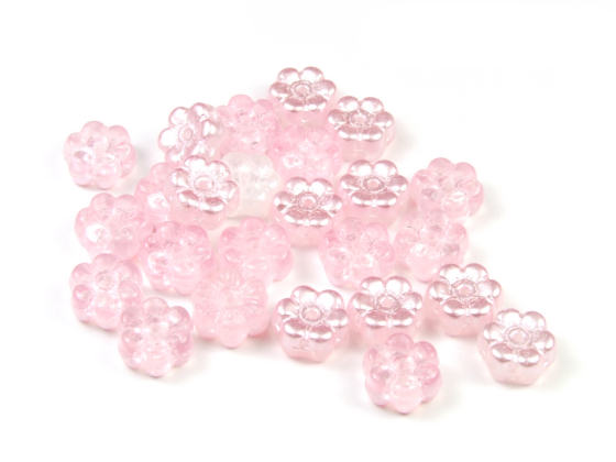 Perlen, 8 mm, rosa