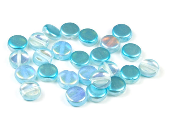 Perlen, 6 mm, t�rkis