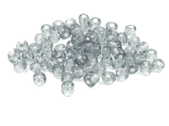 Rocailles, 3,0 mm, steingrau