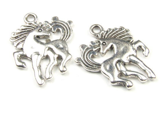 Anh�nger  Einhorn, 24x17 mm