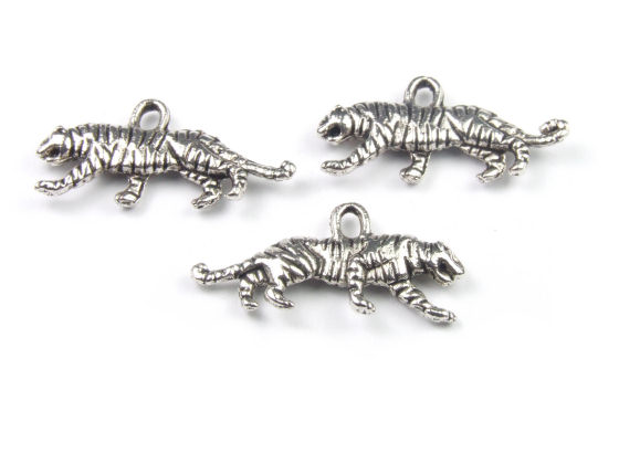 Anhnger, Tiger, 22x11 mm
