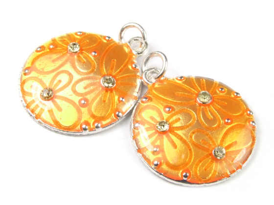Anhnger, Blmchen mit Funkelstrass