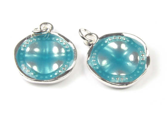 Anh�nger, Serie Romano M, 16 mm, blau